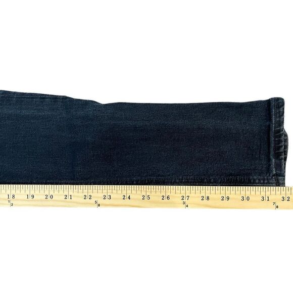 Nudie Jeans Co. Men's Skinny High Kai Org Black Denim Jeans Dark Wash 29 - Picture 6 of 11